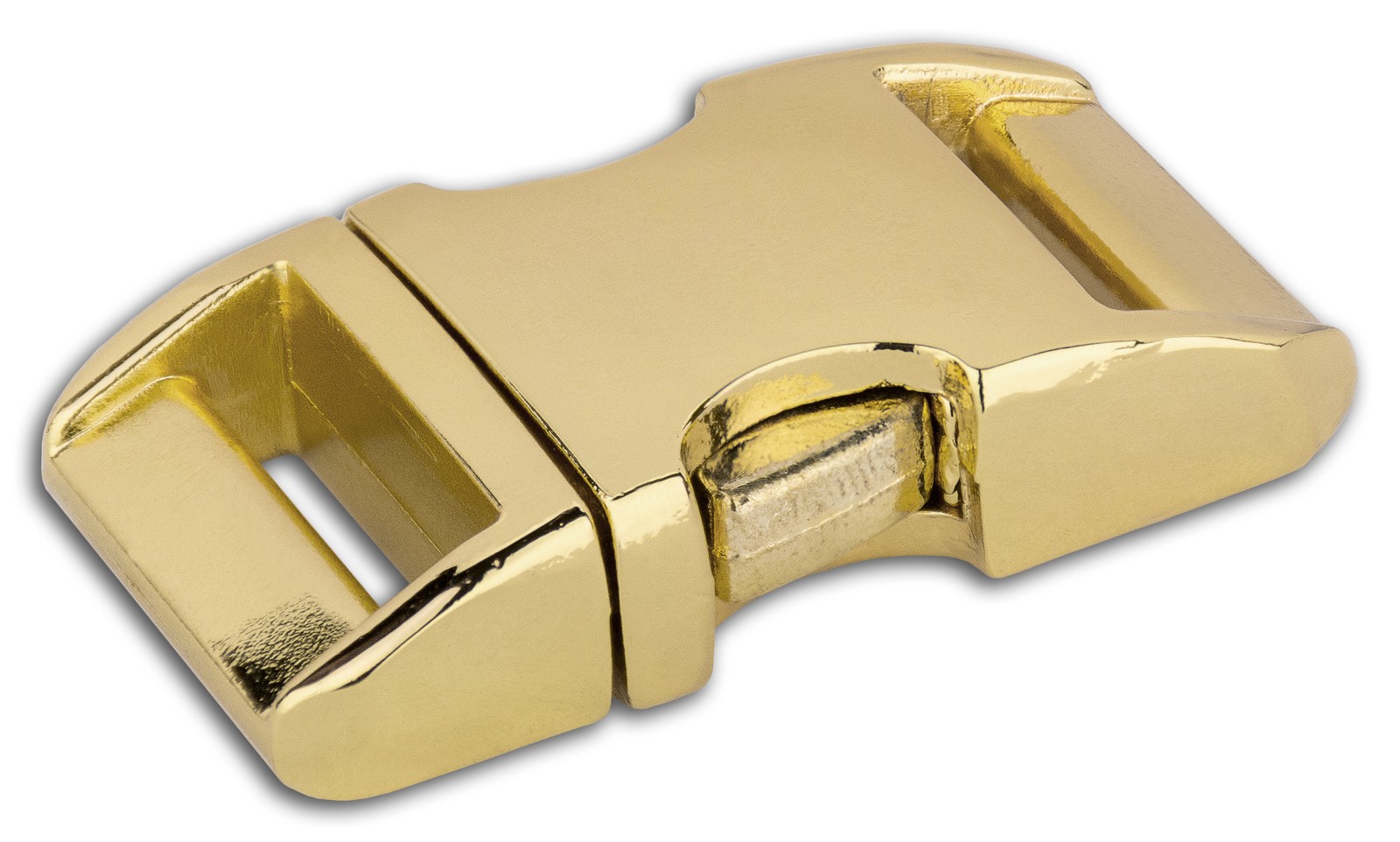 Aluminum Side Release Buckle Brass Plate (5/8) Starting At