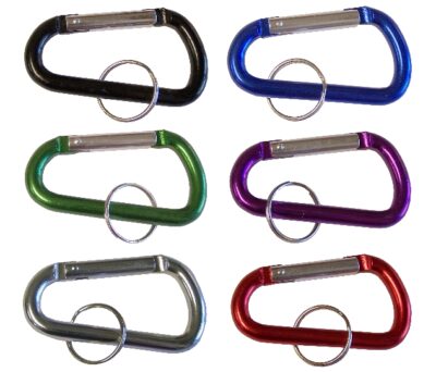 Aluminum Carabiner Key Holder