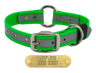 gds biothane visibility cr collar green 93