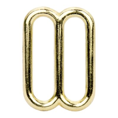 tmrwm bra 1 1 inch brass plated metal round wide mouth triglide slides main