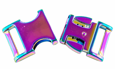 7010 Side Release Buckle Rainbow Angle